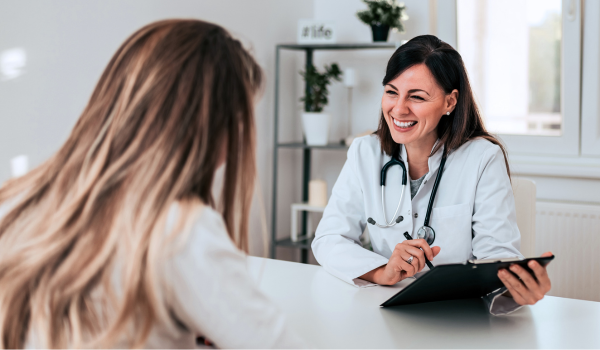 doctor and patient consultation